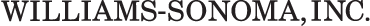 Williams-Sonoma Inc. Logo Image